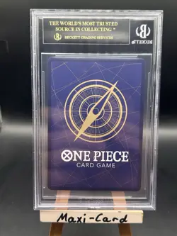 2025 ONE PIECE PROMOS #P110 MONKEY.D.LUFFY BGS 10 BLACK LABEL + BGS 10 - Image 2