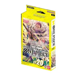 One Piece TCG Starter Deck YELLOW CHARLOTTE KATAKURI ST20 ST-20 - ENG ENGLISH - Image 1