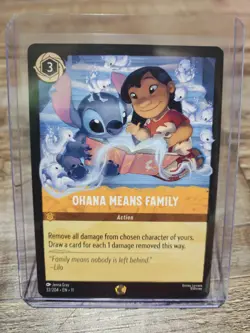 Disney Lorcana Ohana Means Family Legendary 32/204 Winterspell Regular Non-foil - Image 1