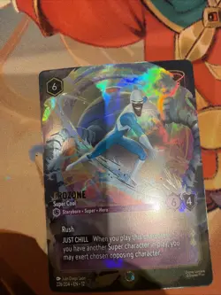 Disney's Lorcana Frozone Super Cool ENCHANTED Wilds Unknown 226/204 CASE HIT TCG - Image 1