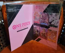 ONE PIECE Card Game Japanese Premium Collection Girls Edition Set! Sealed! - Image 3