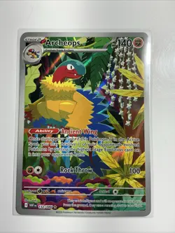 Archeops 132/086 Sv: White Flare Holo Pokemon TCG Illustration Rare Card - Image 1