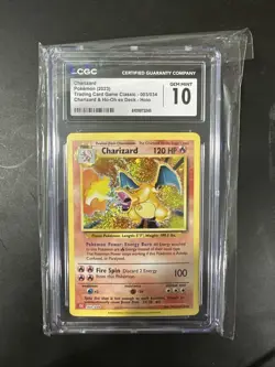 Pokemon 2023 Charizard Classic Collection Holo Card 003/034 CGC Gem Mint 10 - Image 1