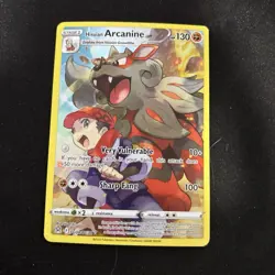 SWSH11: Lost Origin Trainer Gallery Hisuian Arcanine #TG08/TG30 Pokemon Card - Image 1