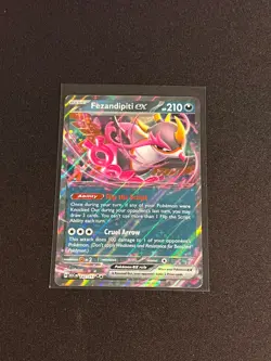 Fezandipiti EX 142/137 Double Rare - Ascended Heroes Pokemon Card - NM - Image 1