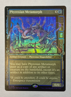 MTG - Secret Lair - Showcase: Duskmourn - Phyrexian Metamorph - FOIL - NM - Image 1