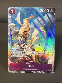 One Piece Card Game TCG Ohm OP15-061 Alt Art M/NM Condition - Image 1