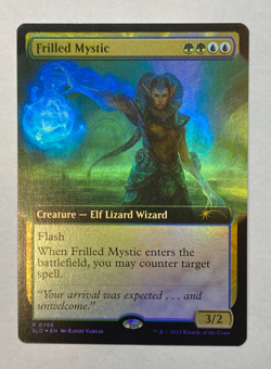 MTG - Secret Lair - Frilled Mystic - FOIL - NM - Image 1