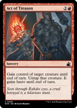 Act of Treason - Near Mint MTG Ravnica Remastered - Image 1