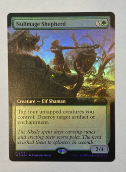 MTG - Secret Lair - Nullmage Shepherd - FOIL - NM - Image 1