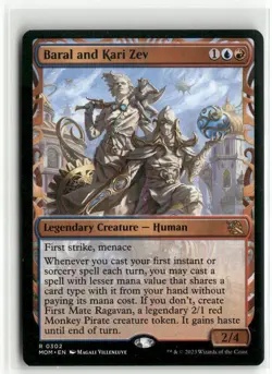 Baral and Kari Zev Showcase - March of the Machine MTG NM - Image 1