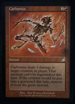 Carbonize - Scourge - Magic The Gathering Card MTG - Image 1