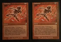 Carbonize - Scourge - Magic The Gathering Card MTG - Image 3