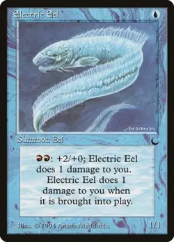 Electric Eel - Light Play MTG The Dark - Image 1
