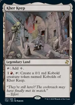 Kher Keep - Light Play MTG Time Spiral Remastered - Image 1
