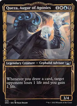 Queza, Augur of Agonies (Showcase) SNC 326 regular English NM - MTG - Image 1
