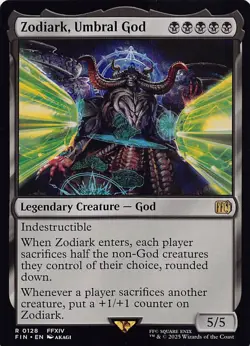 Zodiark, Umbral God FIN 128 Normal English NM - MTG - Image 1