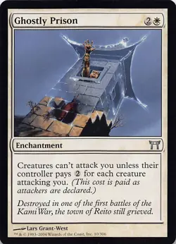 Ghostly Prison CHK 10 Normal English NM - MTG - Image 1