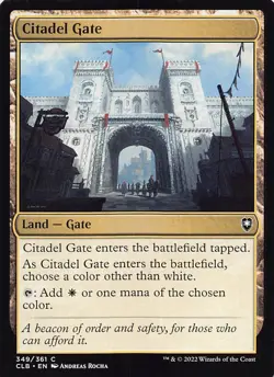 Citadel Gate CLB 349 Normal English NM - MTG - Image 1