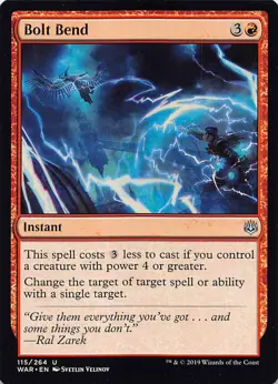 Bolt Bend WAR 115 Normal English NM - MTG - Image 1