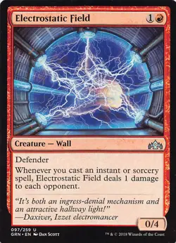 Electrostatic Field GRN 97 Normal English NM - MTG - Image 1