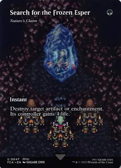 Search for the Frozen Esper - Nature's Claim (Showcase) FCA 47 Normal English NM - Image 1