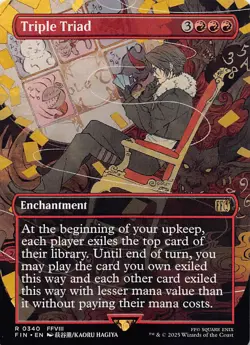 Triple Triad (Borderless) FIN 340 Normal English NM - MTG - Image 1