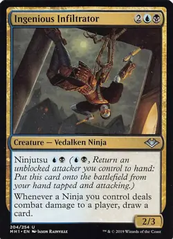 Ingenious Infiltrator MH1 204 regular English NM - MTG - Image 1