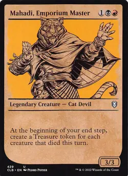 Mahadi, Emporium Master (Showcase) CLB 429 regular English NM - MTG - Image 1