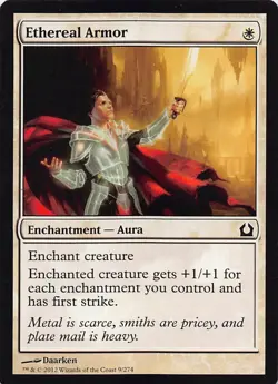 Ethereal Armor RTR 9 Normal English NM - MTG - Image 1
