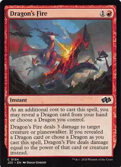 Dragon's Fire J25 134 Normal English NM - MTG - Image 1