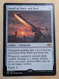Sword of Sinew and Steel #228 (NM) Modern Horizons MH1 Magic the Gathering MTG🗡 - Image 1