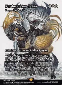 Knights of San d'Oria - Ranger-Captain of Eos (Showcase) FCA 2 Normal English NM - Image 1
