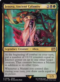 Jenova, Ancient Calamity FIN 228 Normal English NM - MTG - Image 1
