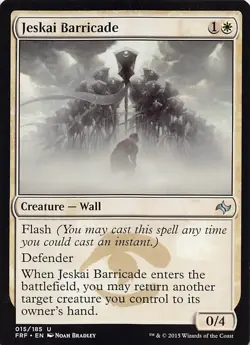 Jeskai Barricade FRF 15 Normal English NM - MTG - Image 1