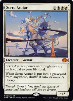 Serra Avatar DMR 26 Normal English NM - MTG - Image 1