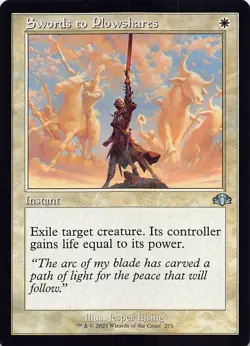 Swords to Plowshares (Retro Frame) DMR 275 Normal English NM - MTG - Image 1