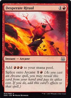 Desperate Ritual DDS 14 Normal English NM - MTG - Image 1