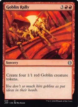 Goblin Rally JMP 329 Normal English NM - MTG - Image 1