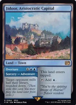Jidoor, Aristocratic Capital FIN 284 Normal English NM - MTG - Image 1