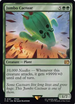 Jumbo Cactuar FIN 191 Normal English NM - MTG - Image 1