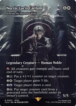 Noctis Lucis Caelum - Kenrith, the Returned King (Showcase) FCA 23 Normal Englis - Image 1