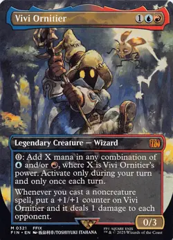 Vivi Ornitier (Borderless) FIN 321 Normal English NM - MTG - Image 1