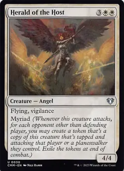 Herald of the Host CMM 30 Normal English NM - MTG - Image 1