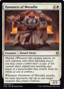 Hammers of Moradin CLB 25 Normal English NM - MTG - Image 1