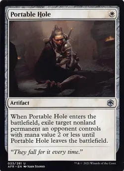 Portable Hole AFR 33 Normal English NM - MTG - Image 1