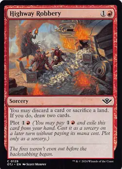 Highway Robbery OTJ 129 Normal English NM - MTG - Image 1