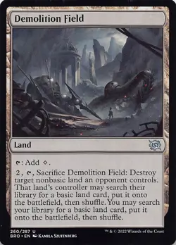 Demolition Field BRO 260 Normal English NM - MTG - Image 1