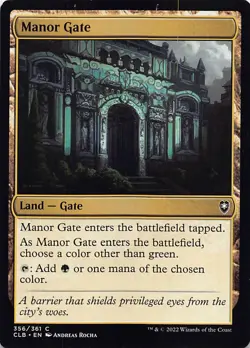 Manor Gate CLB 356 Normal English NM - MTG - Image 1