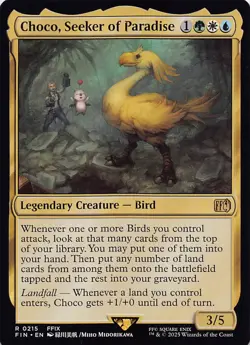 Choco, Seeker of Paradise FIN 215 Normal English NM - MTG - Image 1